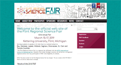 Desktop Screenshot of flintsciencefair.org
